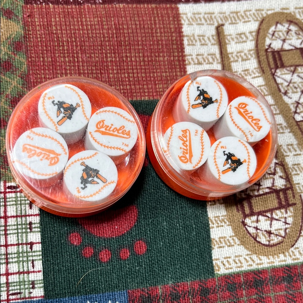 Orioles 1989 Erasers